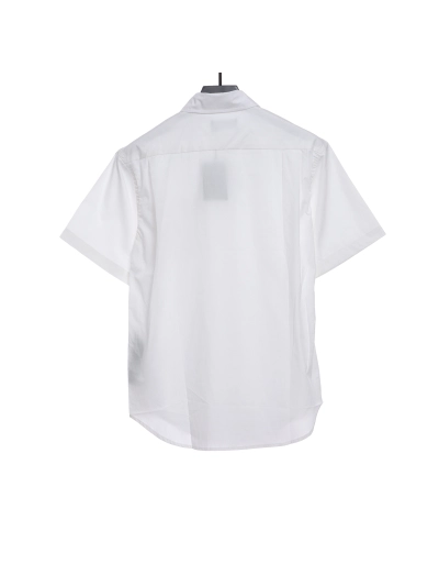 Balenciaga reverse LOGO embroidered T-shirts 02