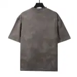 Balenciage rivet puncture washed hole T-Shirts gray