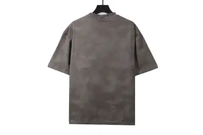 Balenciaga rivet puncture washed hole T-Shirts gray 02