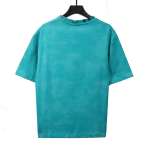 Balenciaga rivet puncture washed hole T-Shirts green