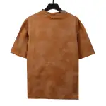  Balenciage rivet puncture washed hole T-Shirts yellow