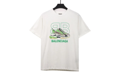 Balenciaga shoe letter T-Shirts 1 01