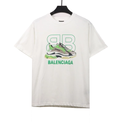 Balenciaga shoe letter T-Shirts 1 01