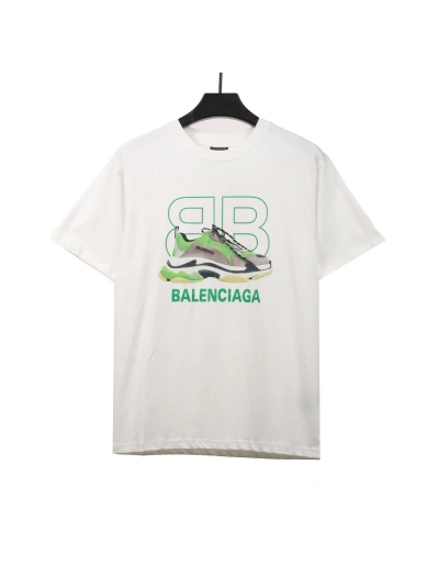Balenciaga shoe letter T-Shirts 1 01