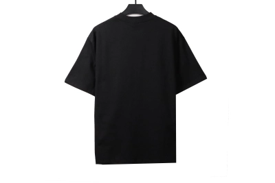 Balenciaga simple graffiti small letter T-shirts black 02