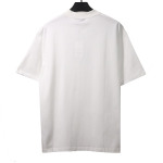  Balenciage simple graffiti small letter T-shirts white