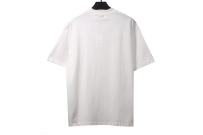 Balenciaga simple graffiti small letter T-shirts white 02