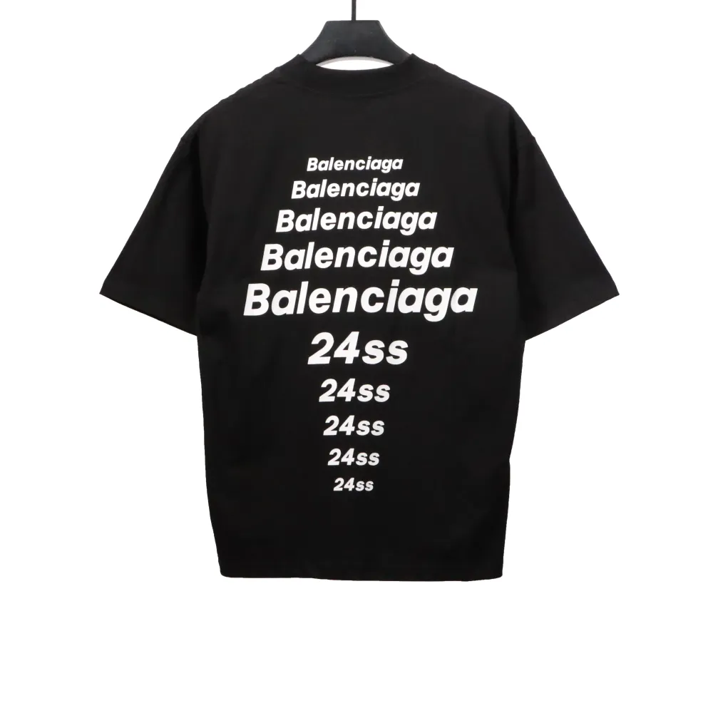  Balenciage Simple Letter T-Shirts