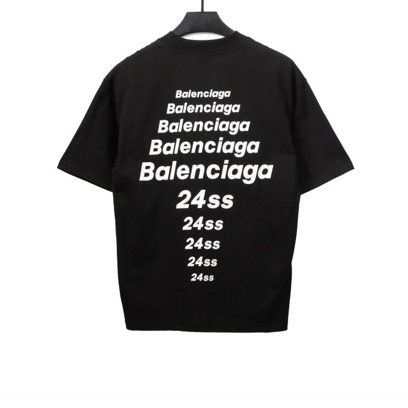  Balenciage Simple Letter T-Shirts