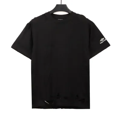  Balenciage sleeve M logo embroidered T-Shirts 1 01