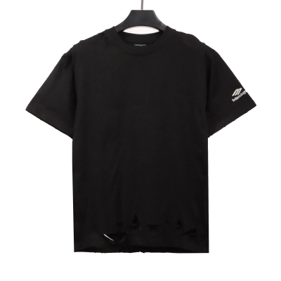 Balenciaga sleeve M logo embroidered T-Shirts 1 01