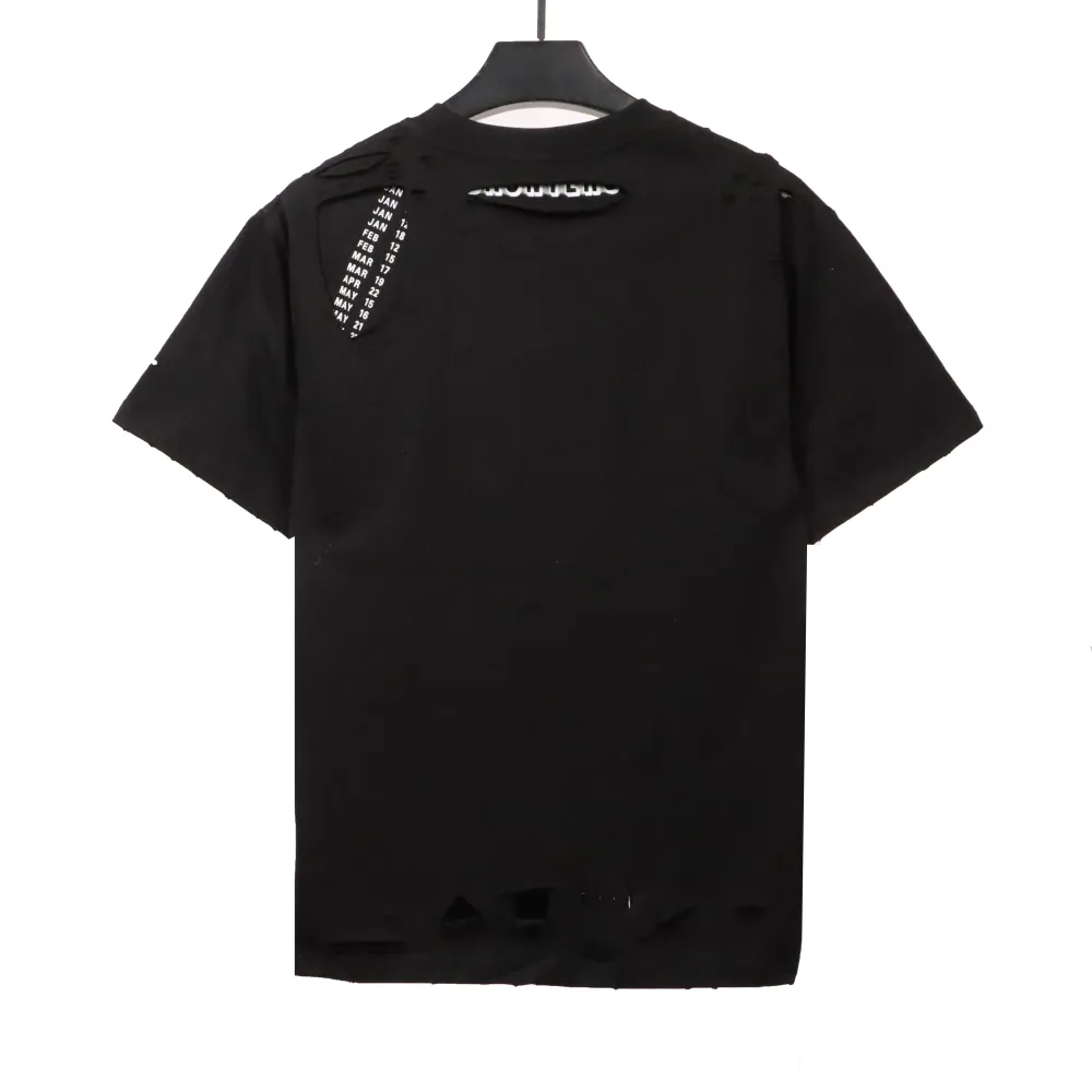  Balenciage sleeve M logo embroidered T-Shirts 1