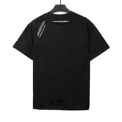  Balenciage sleeve M logo embroidered T-Shirts 1 02