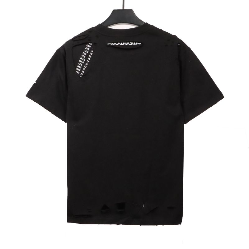 Balenciaga sleeve M logo embroidered T-Shirts 1