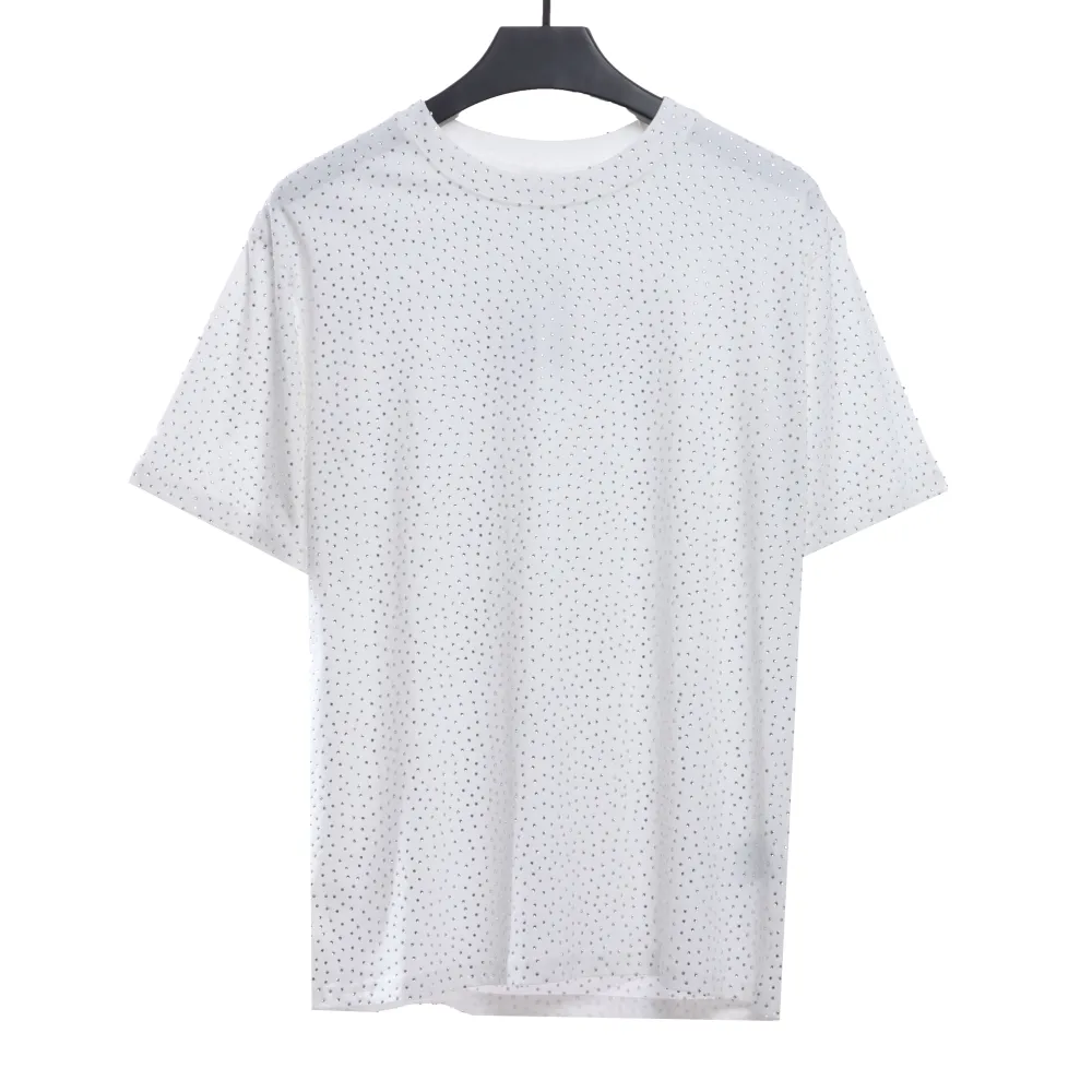 Balenciage starry sky hot diamond distressed T-Shirts