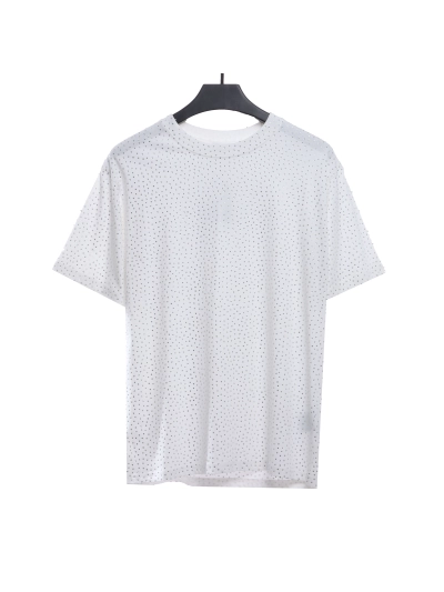 Balenciaga starry sky hot diamond distressed T-Shirts 02