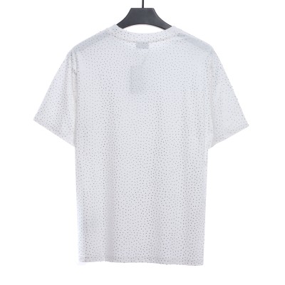 Balenciaga starry sky hot diamond distressed T-Shirts 01