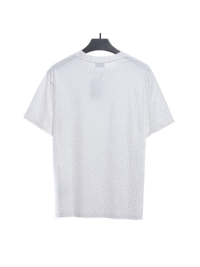 Balenciaga starry sky hot diamond distressed T-Shirts 01