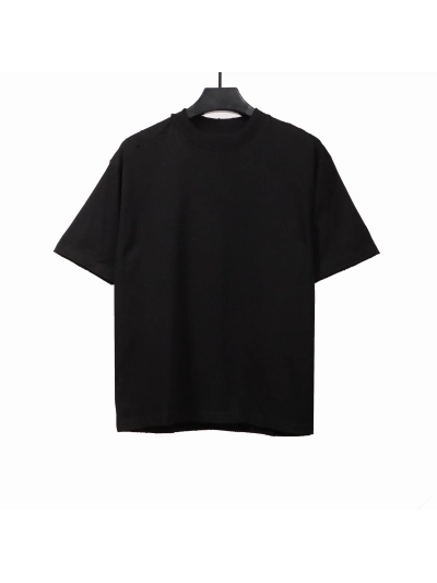 Balenciaga torn Sanskrit T-shirts black 01