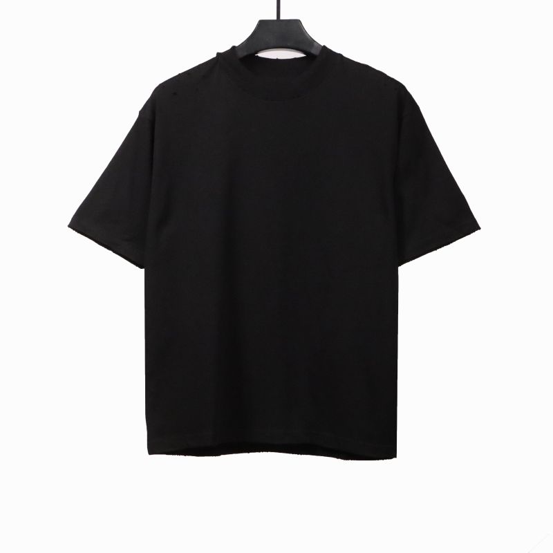  Balenciage torn Sanskrit T-shirts black