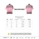  Balenciage torn Sanskrit T-shirts pink