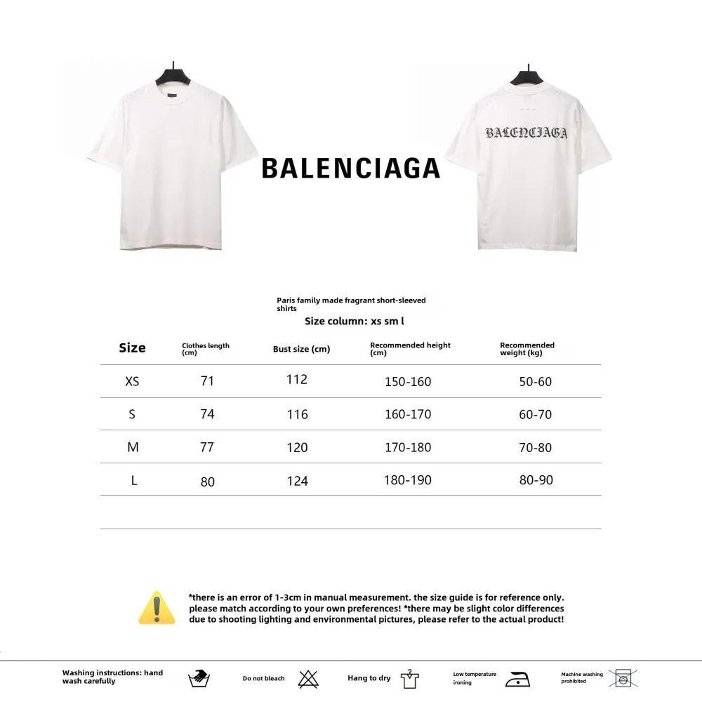  Balenciage torn Sanskrit T-shirts white