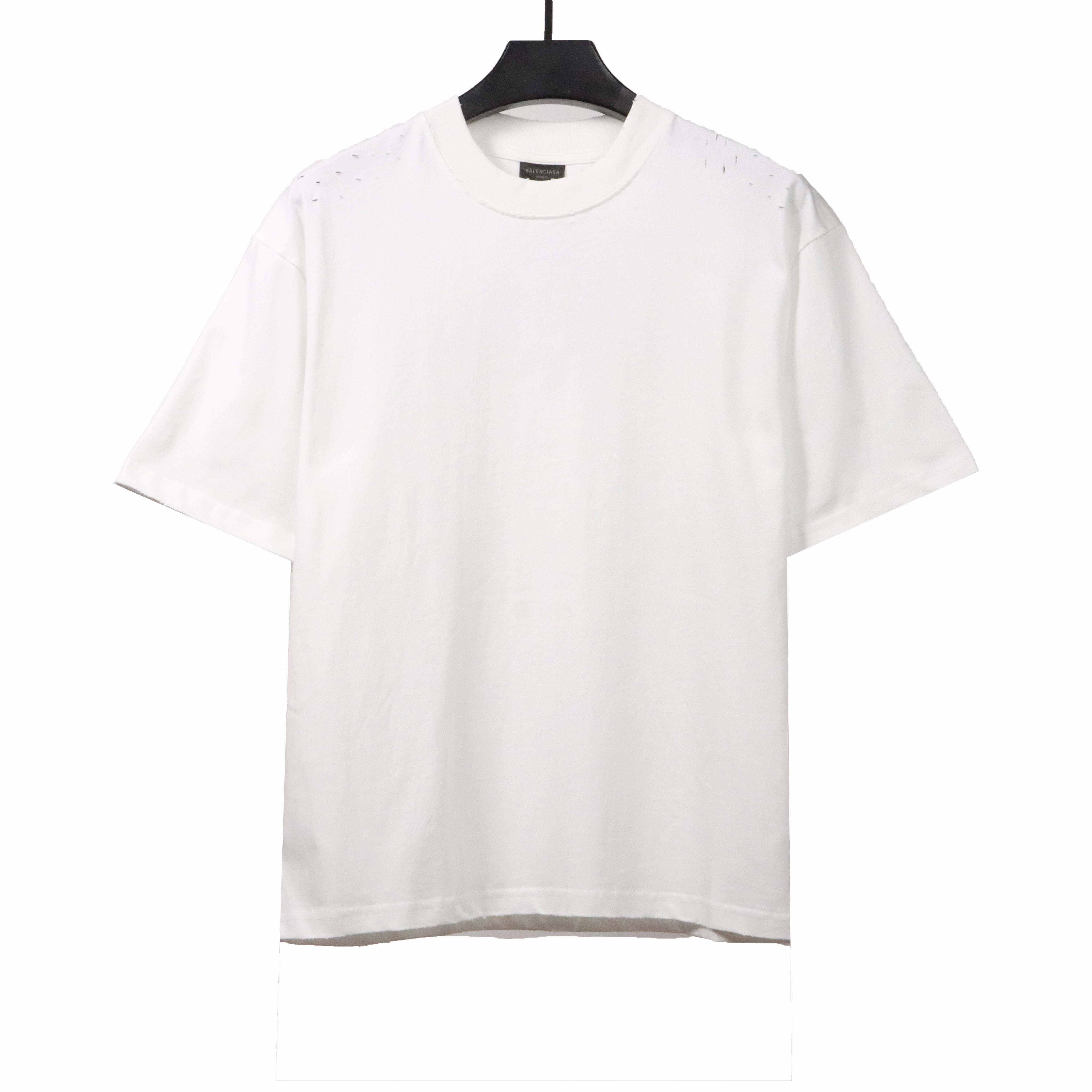 Balenciaga torn Sanskrit T-shirts white