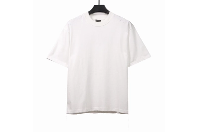 Balenciaga torn Sanskrit T-shirts white 01