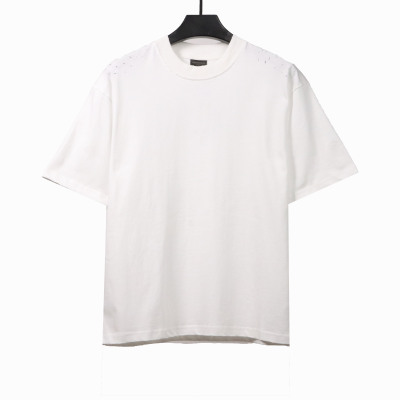  Balenciage torn Sanskrit T-shirts white 01