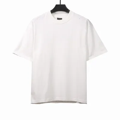  Balenciage torn Sanskrit T-shirts white 01
