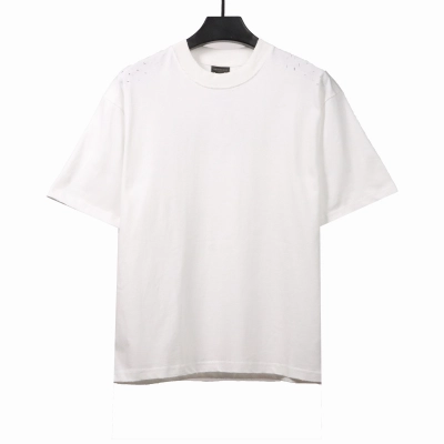 Balenciaga torn Sanskrit T-shirts white 01