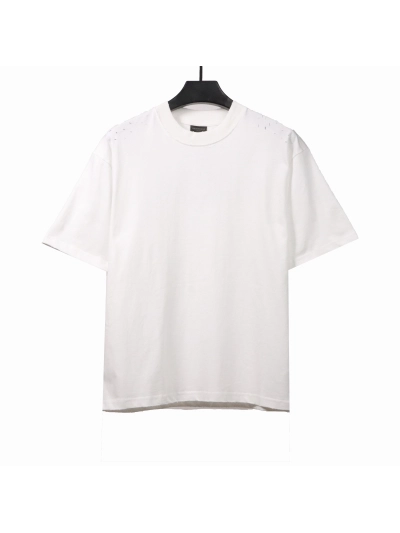 Balenciaga torn Sanskrit T-shirts white 01