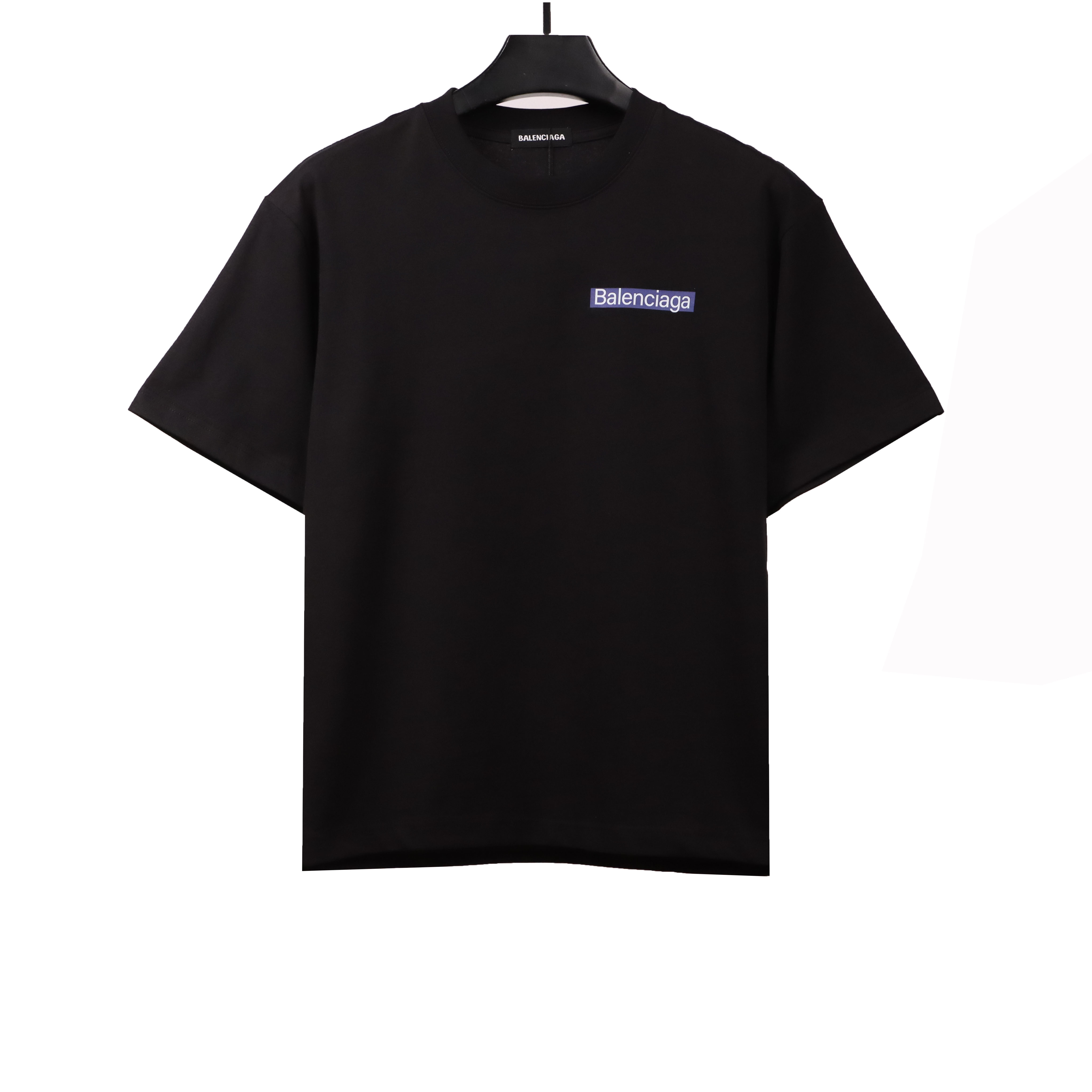 Balenciaga transparent tape T-Shirts black