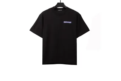Balenciaga transparent tape T-Shirts black 01