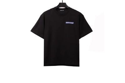 Balenciaga transparent tape T-Shirts black 01