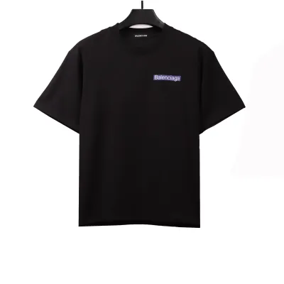  Balenciage transparent tape T-Shirts black 01