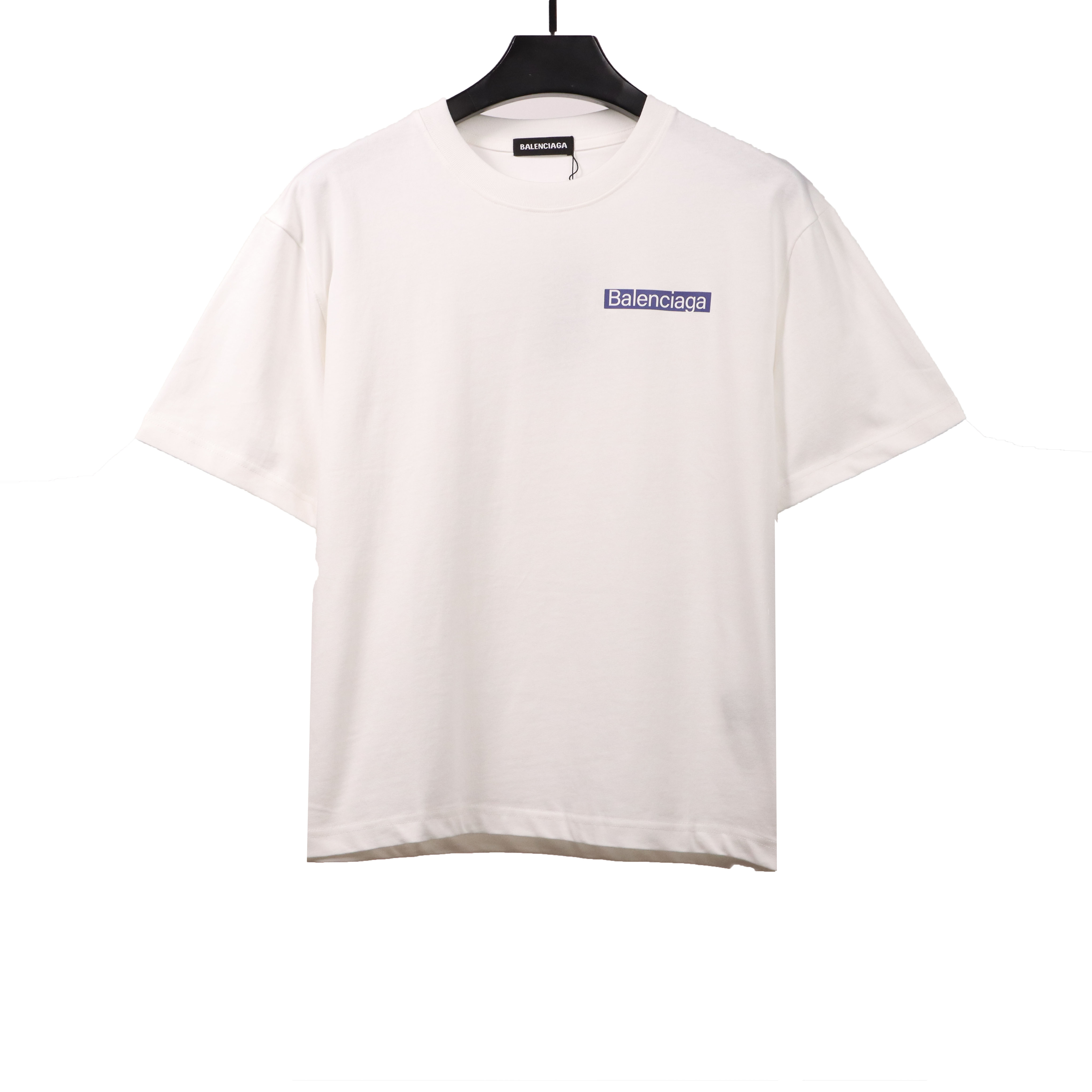 Balenciaga transparent tape T-Shirts white
