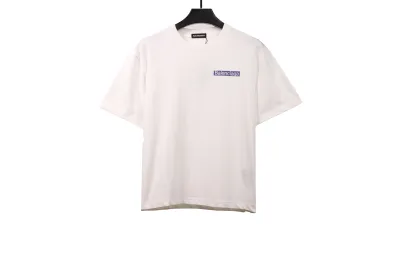 Balenciaga transparent tape T-Shirts white 02
