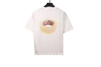 Balenciaga transparent tape T-Shirts white 01
