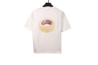 Balenciaga transparent tape T-Shirts white 01