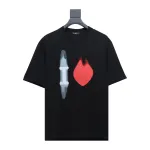 Balenciga 24ss Valentine's Day series heart print T-Shirts