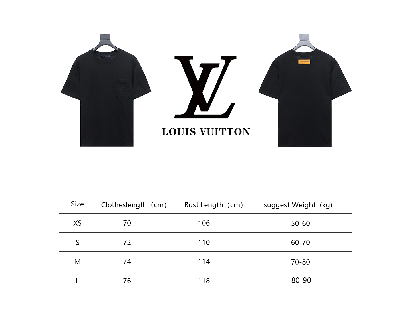 Louis Vuitton 24ss pocket old flower embossed T-shirts