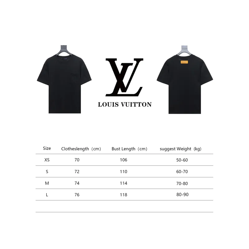 Louis Vuitton 24ss pocket old flower embossed T-shirts