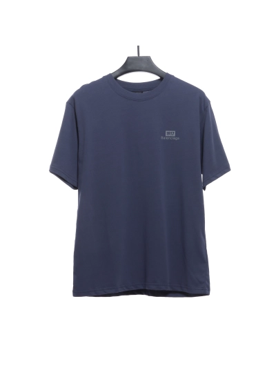 Balenciaga1917 logo print T-Shirts 01