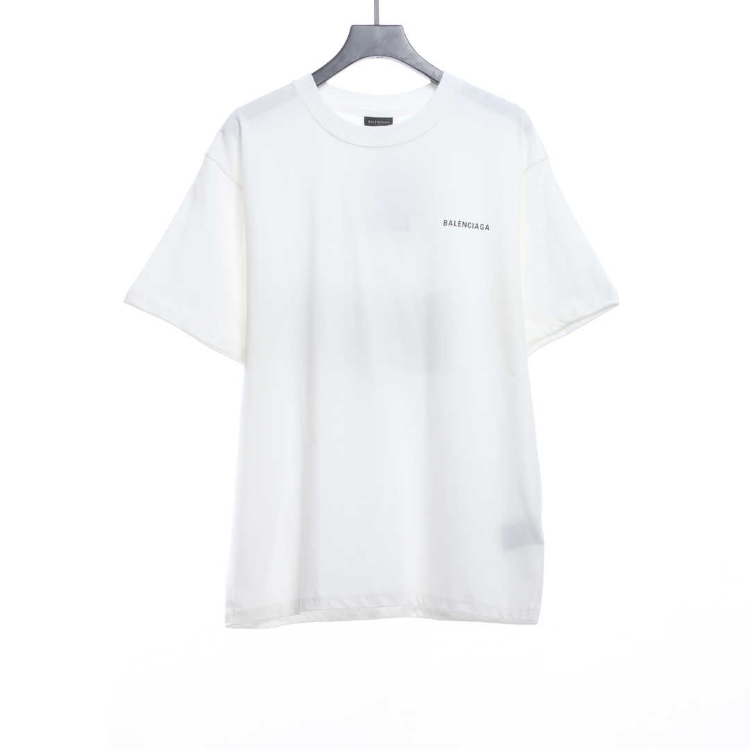 Balenciaga404 slogan print T-Shirts 1