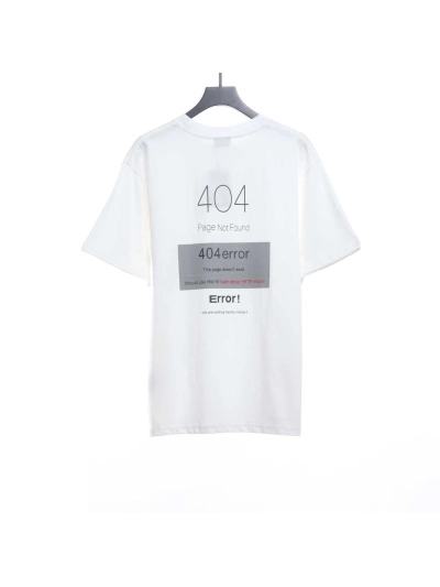 Balenciaga404 slogan print T-Shirts 1 02