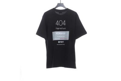 Balenciaga404 slogan print T-Shirts 2 02