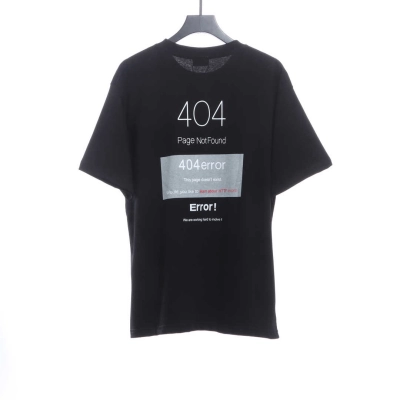 balenciaga404 slogan print T-Shirts 2 02