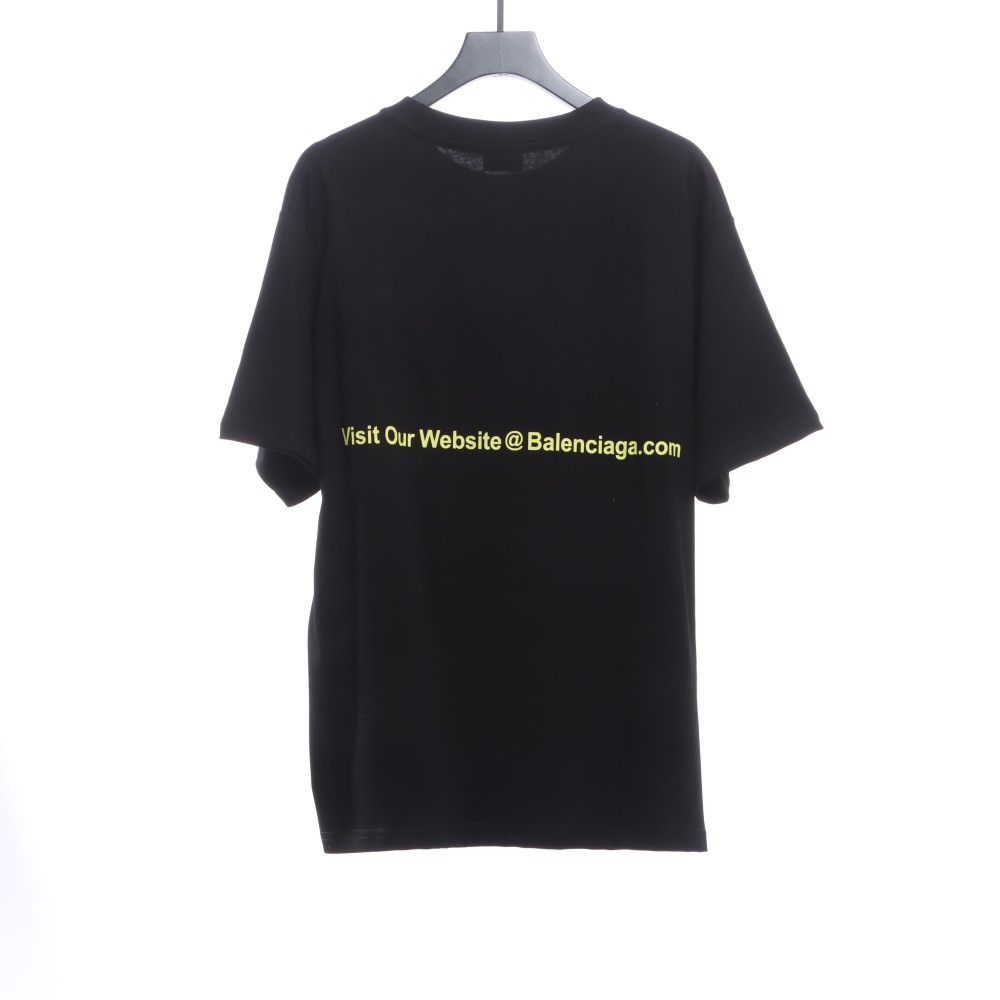  Balenciage back Back mailbox print T-Shirts 3