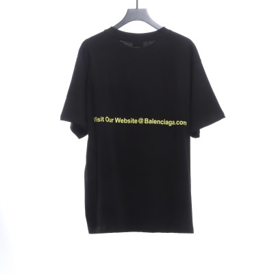  Balenciage back Back mailbox print T-Shirts 3 02